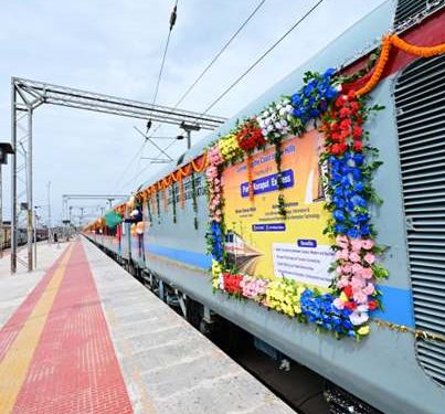 ଶ୍ରୀକ୍ଷେତ୍ରରୁ ଶାବର ଶ୍ରୀକ୍ଷେତ୍ର ଗଡିଲା ଟ୍ରେନ
