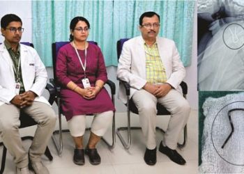 ୧୦ମାସର ଶିଶୁ ଖାଦ୍ୟନଳୀରୁ ବାହାରିଲା ଧାତବ ପିନ୍